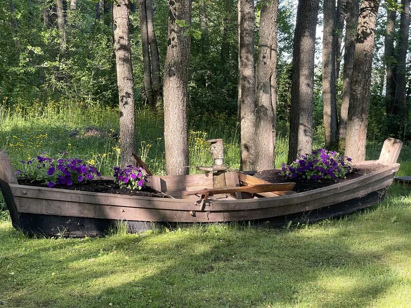 Ežero erdvės kiemas